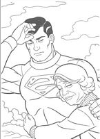 do wydruku kolorowanki Superman, dla dzieci i chłopców do pomalowania NR 15